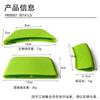 Capa Criativa para Cabo de Panela de Silicone Resistente a Altas Temperaturas Isolamento Térmico Antiderrapante Manga para Cabo de Panela Utensílios de Cozinha de Silicone Suprimentos