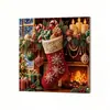 Set DIY de Pintura de Navidad con Perlas 5D para Amazon, Pegatinas de Diamantes para Decoración para Crear una Atmósfera Festiva, Gran Cantidad Disponible