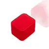 Cajas de Joyería de Terciopelo con Esquinas Redondeadas Personalizadas de la Fábrica de Origen, Personalizables con Cambio de Color e Impresión de Logotipo, Cajas de Regalo para Anillos, Pendientes y Collares