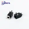 Socket Hembra de Apertura 2.5 Pj-210A Cabeza de Cobre Socket para Auriculares Hembra 5.0 de Cabeza Grande Dip Plug Directo Interfaz de Audio