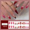 Uñas postizas cortas, medianas y largas transfronterizas, tabletas para uñas, parches para uñas de comercio exterior, viento europeo y americano ins, uñas de armadura para usar, venta al por mayor de uñas