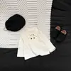 Estilo Coreano Outono Bebê Estilo Academia Camisa Polo Bebê Roupas de Primavera Meninos Versátil Camiseta de Manga Longa Criança Pequena Camada Interna Top