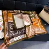 Bufanda para Mujer Estampada Imitación Seda con Patrón de Anacardo, Chal de Alta Gama, Bufanda para el Cuello con Protección Solar, Pañuelo para la Cabeza, Bufanda