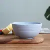 Tigela de Arroz de Palha de Trigo Tigela de Sopa Japonesa Tigela de Ramen Comercial Espessada Tigela de Salada Tigela de Arroz Doméstica Tigela Pequena Louça Atacado