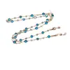 Cadena para gafas de perlas transfronteriza Cuerda para el cuello retro de mujer Lanyard de joyería de moda Correa antideslizante Cadena para gafas de网红 (influencer de internet)