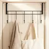Cabide Simples Sem Furo Para Porta Gancho de Casaco Costas da Porta do Quarto Varal de Roupas Gancho de Porta Cabide
