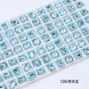 Taladro de uñas Dongzhou 8*6 broca octagonal larga de fondo puntiagudo explosiones de la red social taladro para decoración de uñas taladro de vidrio brillante venta al por mayor