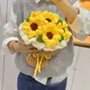 Ramo de Rosas Girasol de Princesa Hecho a Mano DIY Regalo de San Valentín para Maestro, Mismo Estilo para Novia y Mejor Amiga