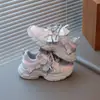 Zapatillas para Niñas, Zapatos de Princesa a la Moda, Nuevas Zapatillas Dad de Malla Primavera 2026, Zapatos Ligeros de Suela Suave para Niños Mayores