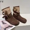 Botas de tornozelo Birkenstock estilo retrô em couro genuíno, botas de plataforma em lona plissada, botas de cowboy ocidentais com fivela de cinto, botas estilo Martin, estilo feminino