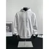 Nueva colección de otoño para hombre: Sudadera con capucha lisa, minimalista, de color sólido, 330g, disponible en tallas grandes, estilo versátil y un diseño a juego para parejas