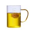 Copo Medidor de Vidro Copo de Leite Caneca Doméstica para Café da Manhã Espessado Resistente ao Calor Copo para Micro-ondas de Cozinha para Assar