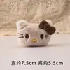 Broche de Gato KT de Peluche Accesorios para Sombrero Ropa Sombrero Zapatos Accesorios Pasador Decoración Accesorios de Gatito