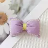 Nuevo Tejido de Lazo Bordado Coreano Accesorios Rellenos de Algodón Accesorios para el Cabello diy Bolsa Adornos para la Cabeza Ropa Calcetines Accesorios