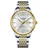 Relógio Guanqin Suíço Masculino Novo Relógio Mecânico Totalmente Automático Luminoso Impermeável Casual Negócios Marca de Relógio Gj1626