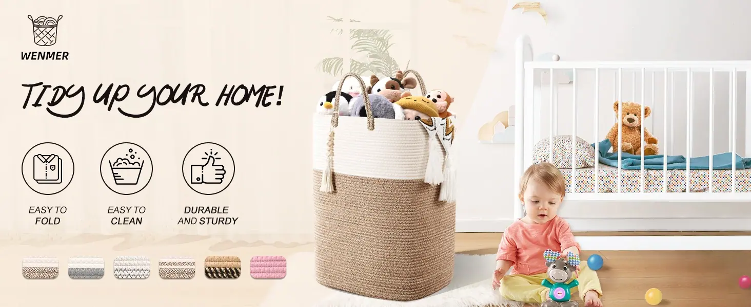 tall laundry basket