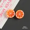 Nuevo Estilo Pinza para el Cabello Realista de Frutas Kiwi Sandía para Niñas, Pinza para Flequillo, Pasador, Accesorio para el Cabello de Pegamento Crema
