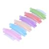 Pinza para el cabello de color caramelo de 12 cm Pinza lateral para niña Pinza de pico de pato Pinza de celebridad de internet Pinza para flequillo de gelatina Adorno para el cabello