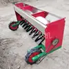 Esparcidor de Fertilizante para Tractor, Aplicador de Fertilizante de Acero Inoxidable Agrícola con Tolva Larga, Caja de Fertilizante Grande de Arrastre Trasero para Agricultura