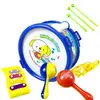 Juguete de Percusión Infantil Set de Sonajeros de Mano Instrumento Musical de Educación Temprana para Bebés Combinación de Props Educativos Interactivos Venta al por Mayor