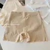 Pantaletas Anti-Exposición 2 en 1 2026 Nuevas de Cintura Alta Control de Abdomen Sin Costuras Levanta Glúteos para Mujeres Entrepierna de Algodón Puro Pantalones de Seguridad para Damas Verano