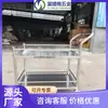 Carrinho de Aço Inoxidável 304 Laboratório Espessado Dupla Camada Silencioso Carrinho de Ferramentas Carrinho de Refeição Escolar Compromisso de Qualidade