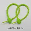 Abraçadeiras de Silicone Coloridas, Cordões de Armazenamento, Cabos de Dados, Chaveiros DIY, Organizadores de Acessórios, Tiras de Gerenciamento de Cabos, Lanyards Coloridos Atacado