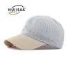 Gorra de Béisbol a Cuadros de Bloques de Color Frescos de Verano para Mujer, Gorra Casual de Parte Superior Suave con Visera de Pato, Sombrero de Sol Retro que Reduce la Edad y Adelgaza el Rostro para Hombre