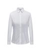 Roupa de Negócios Feminina Branca de Manga Comprida 100% Algodão Adulto Camisa de Abotoamento Simples Pronta para Vestir Sem Passar Anti-Rugas Camisa Feminina
