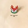 Nuevo Broche de Navidad 2025 Metal Personalizado Dibujos Animados Muñeco de Nieve Árbol de Navidad Anciano Insignia Accesorios para Ropa