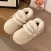 Botas de nieve, forradas de polar, engrosadas para abrigar, antideslizantes, con suelas gruesas, estilo mujer, nuevo invierno 2026 cálido para exteriores, zapatos de algodón con suela extra gruesa