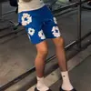 Pantalones Cortos de Secado Rápido con Estampado Completo de Flor de Ceiba de Nuevo Estilo Transfronterizos para Hombre, Moda Veraniega Trendy Estampados de Playa Casuales