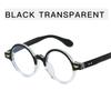 Gafas de Marco Redondo Alas de Ángel para Mujer, Modernas, Simples, con Luz Anti-Azul, Planas para Estudiantes, Marco de Gafas Artístico y para Miopía