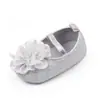 Zapatos Nuevos de Princesa para Bebé Niña 0-1 Año Suela Suave Zapatos para Niños Pequeños Zapatos de Princesa con Flor Brillante Zapatos de Vestir BHX3104