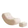 Silla Lunar que se puede usar para acostarse y dormir, Sofá Perezoso, Silla para Dormir, Mecedora para Balcón de Sala de Estar, Sillón Reclinable, Silla para Siesta, Silla de Ocio para Dormitorio