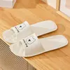 Pantuflas Plegables de Viaje Portátiles para Viajes de Negocios Hotel Vacaciones Antideslizantes Anti-Olor Eva Pantuflas de Pareja Baño Ducha Pantuflas de Mujer