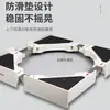 Estante Apilable Universal para Lavadora y Secadora, Altura Retráctil, Polea, Estante de Almacenamiento, Refrigerador Doméstico, Soporte Móvil Engrosado