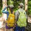 Bolsa Esportiva Repelente à Água Mochila Multifuncional para Caminhada e Montanhismo Mochila de Ciclismo Resistente ao Desgaste com Compartimento para Sapatos Mochila de Camping