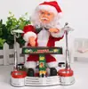 Contas de escalada elétricas Papai Noel escada de escalada simples escada de escalada dupla carrinho de veado com paraquedas escalada de chaminé corda de escalada brinquedos de Natal