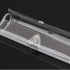 Caja de plástico transparente para gafas Caja de PVC para miopía Caja de almacenamiento portátil ligera Caja para gafas para presbicia Caja para gafas moderna para hombres y mujeres