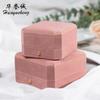 La Primera Elección para Festivales, Caja de Regalo Octagonal Rosa con Hebilla Dorada, Joyero, Caja para Anillos con Patrón de Borde Dorado de Alta Gama