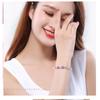 2020 Pulseira DIY Colorida Criativa de Borboleta com Cristal Falso Feminina Colorida Brilhante Cordão de Mão Coreano Doce Atacado