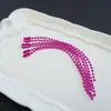 Cadena de Cuentas de Colores para Electroforesis Cadena de Etiqueta Metálica Accesorios para Joyería DIY Materiales de Decoración para Caja de Juguetes de Peluche con Cadena