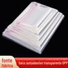 Sacos de Embalagem Transparentes OPP Sacos Autoadesivos Sacos de Plástico Ecológico PE Ziplock Joias a Granel Reciclável Atacado
