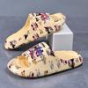 Pantuflas de Verano para Hombre con Sensación de Pisar Caca, Marca de Moda Antideslizantes de Suela Suave para Exteriores para Hombre, Sandalias de Pareja para el Hogar y el Exterior