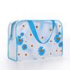 Bolsa de higiene pessoal de praia portátil à prova d'água Bolsa cosmética de grande capacidade de alto valor PVC Fosco Natação Bolsa de banho