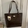 Bolsa Tote Grande de Estilo Coreano para Mujer 2025 Nueva Versátil Nicho Retro Bolso de Hombro Moderno Maletín Bolso para Viajes