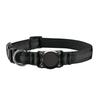 Collar para perro remolcable nuevo transfronterizo reflectante impermeable tornillo AirTag collar para mascota posicionamiento collar anti-pérdida