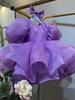 Vestido infantil con lazo grande para niña, vestido de fiesta elegante y esponjoso, vestido de princesa para niña, vestido de cumpleaños de lujo brillante