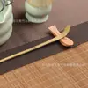 Cuchara de Té de Bambú, Cucharón de Té Hecho a Mano Puro, Cuchara de Té Estilo Japonés, Aguja de Té, Accesorios Especiales para Té para Té Kung Fu, Utensilio de Té
